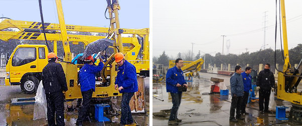 天寒地凍，服務不止